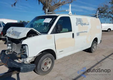 2006 Chevrolet Express Work Van из США, поврежденный, VIN 1GCGG25V761265429